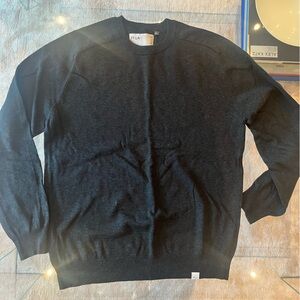 Five Four Men's Dark Gray Crewneck Sweater